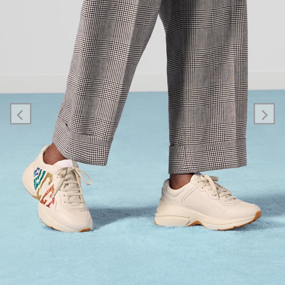 SOLD Rhyton Glitter Gucci Sneaker